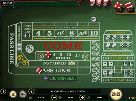 Free Craps Demo .
